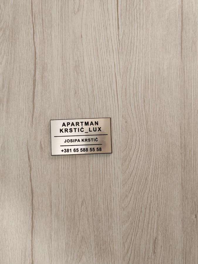 Krstic_Lux Apartman Суботиця Екстер'єр фото